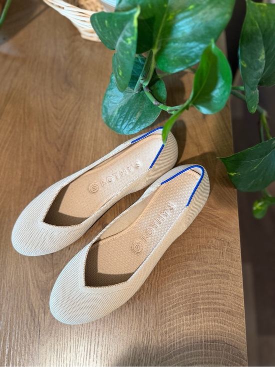 Rothy's Shoes - SOLD Rothy's Women's Cream Ballet Flat - Slip-On